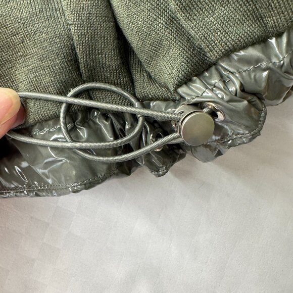 NWT G/FORE Circle G’s Coated Nylon Puffer Vest in Isle Green - Picture 8 of 11